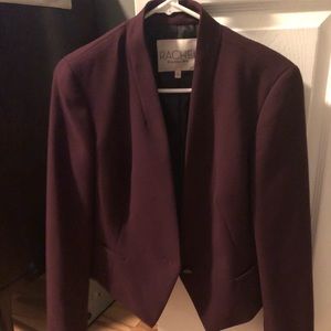 Rachel Roy maroon blazer size 10